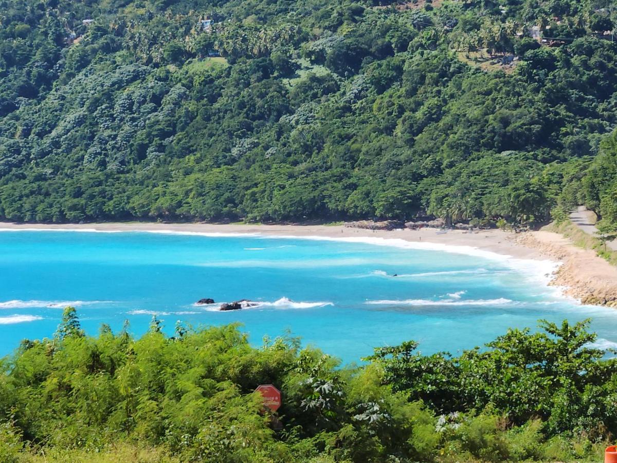 Beachfront Apartment, Quiet 4 Beds, 1 Bath, Ac, Wi-Fi, Hot Water, In Paraiso Near Los Patos Paraíso Exterior foto
